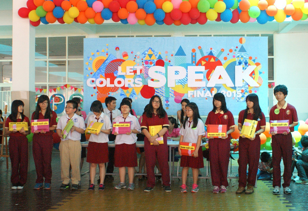 “Let Colour Speak&rdquo - sân chơi hấp dẫn của các họa sĩ nhí