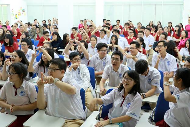 Học sinh Asian School tham dự hội thảo của Giáo sư Đại học Newcastle (Úc)