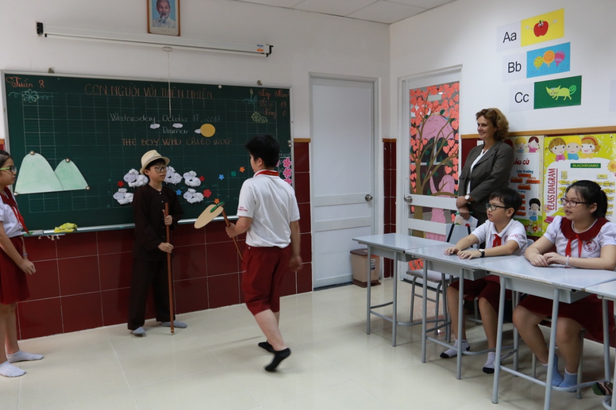 The Asian International School welcomed CIS representatives to visit the school in 2018-2019