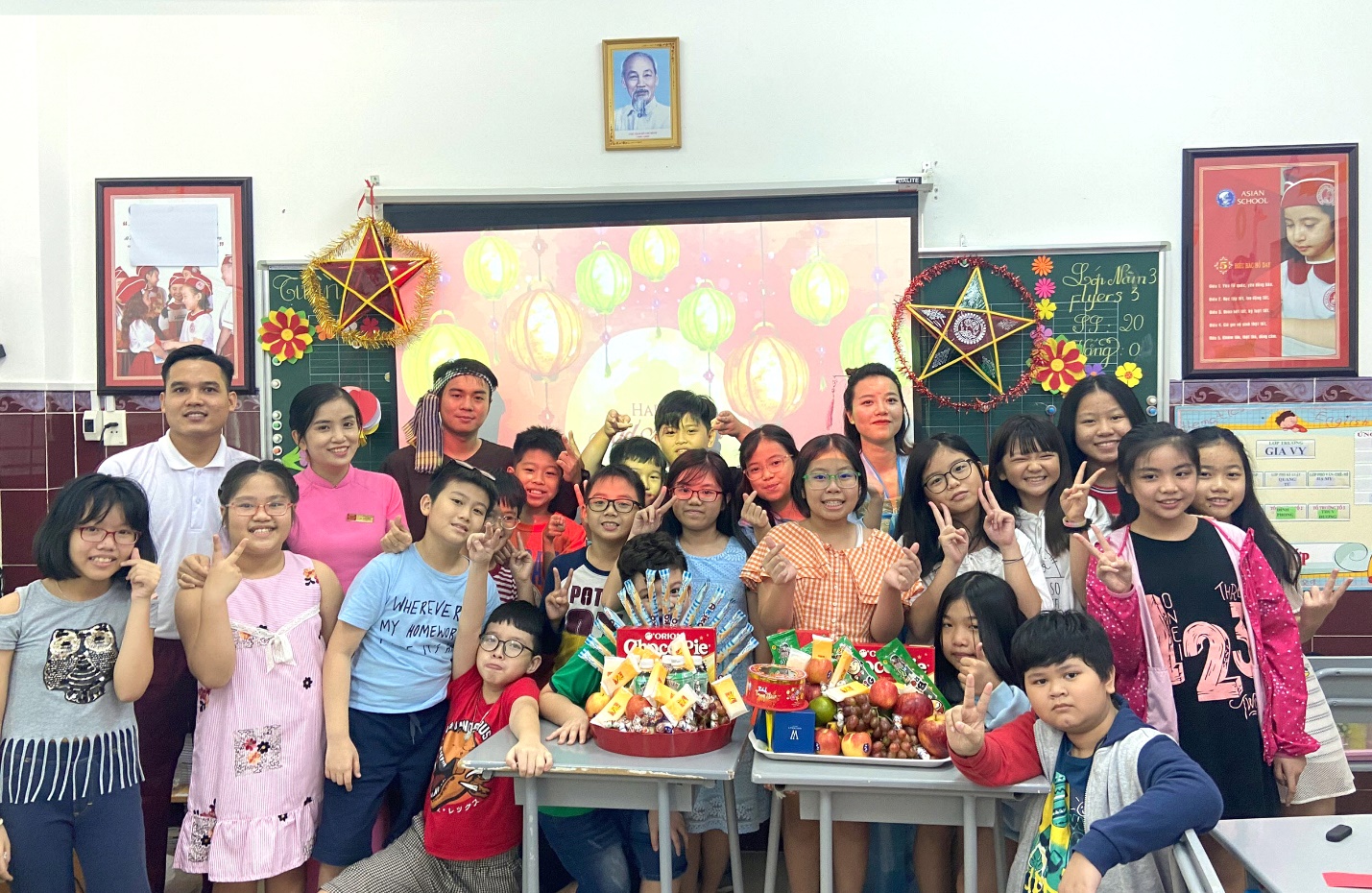 Trở về không khí Tết Trung thu truyền thống cùng học sinh Asian School