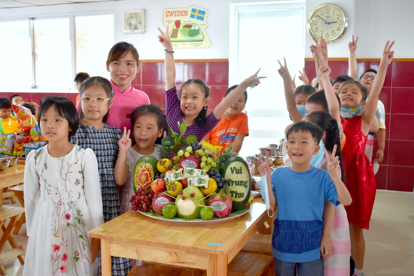 Trở về không khí Tết Trung thu truyền thống cùng học sinh Asian School