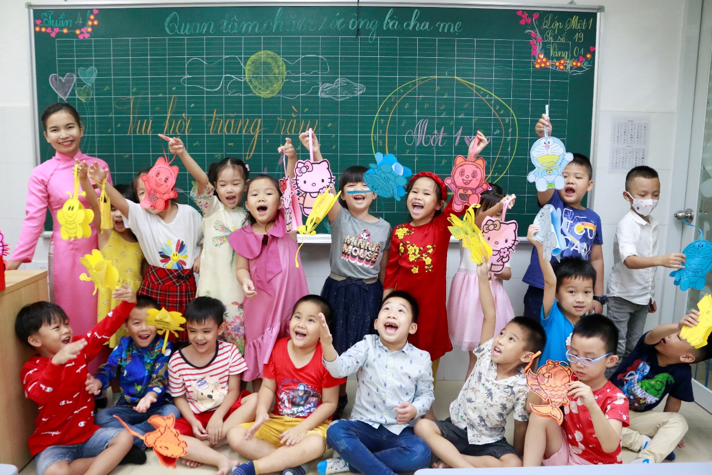 Trở về không khí Tết Trung thu truyền thống cùng học sinh Asian School