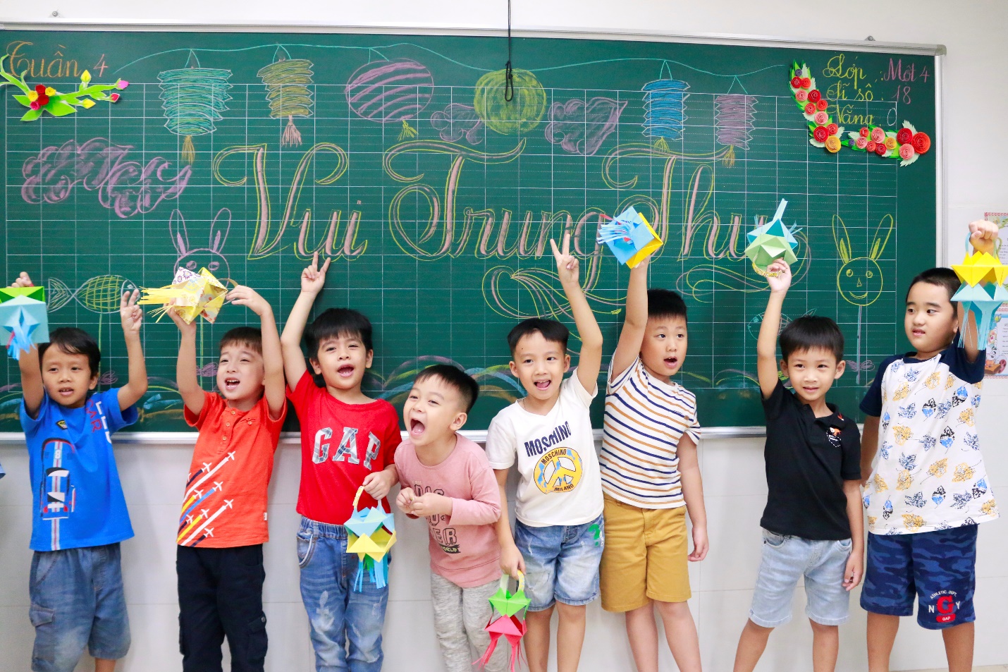 Trở về không khí Tết Trung thu truyền thống cùng học sinh Asian School