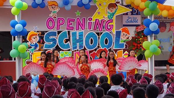 Ấn tượng ngày khai trường của học sinh Trường Quốc tế Á Châu