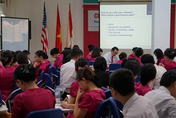 Tập huấn giáo viên AHS - Để tiết học tiếng Anh trở nên thú vị