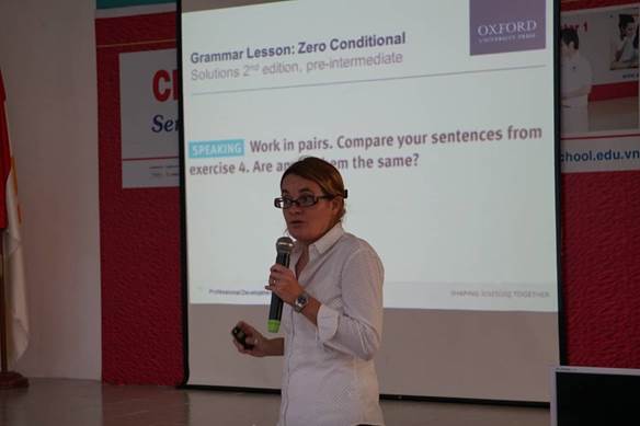 Training for AHS teachers – To make English classes become more enjoyable