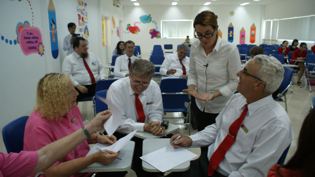 Teachers of the Asian International School took part in a training course with the expert from Oxford University Press