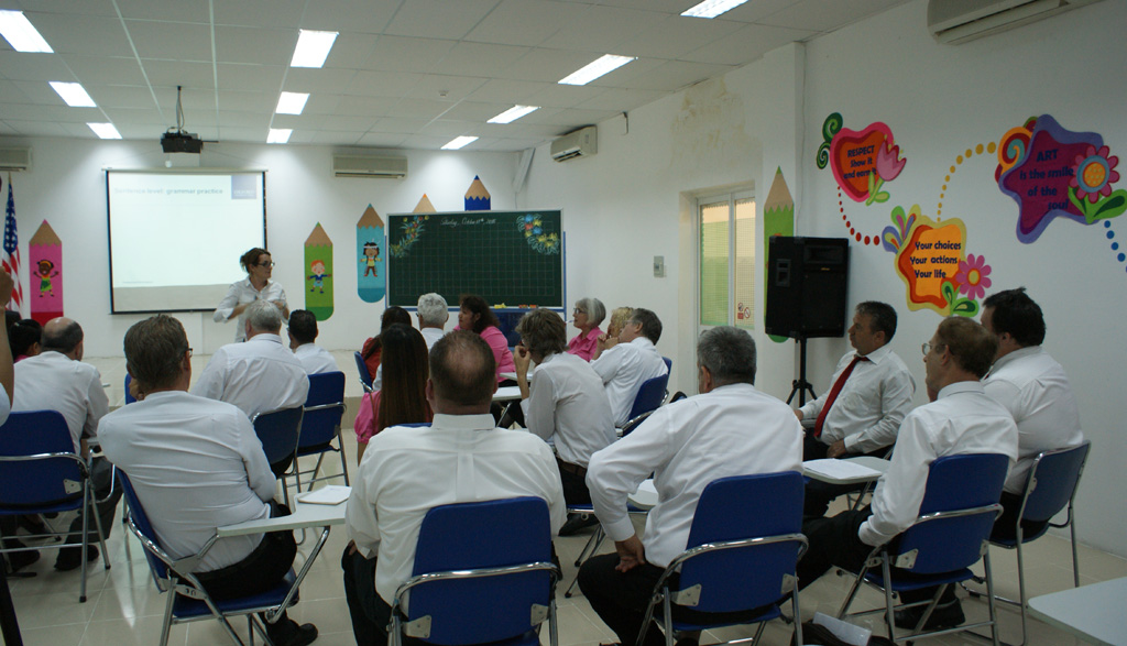 Teachers of the Asian International School took part in a training course with the expert from Oxford University Press