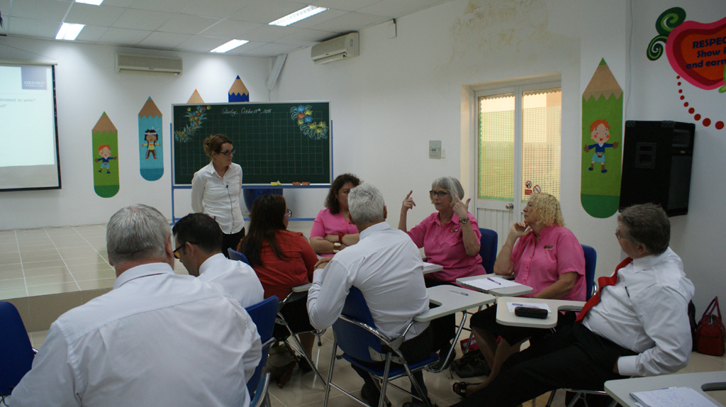 Teachers of the Asian International School took part in a training course with the expert from Oxford University Press