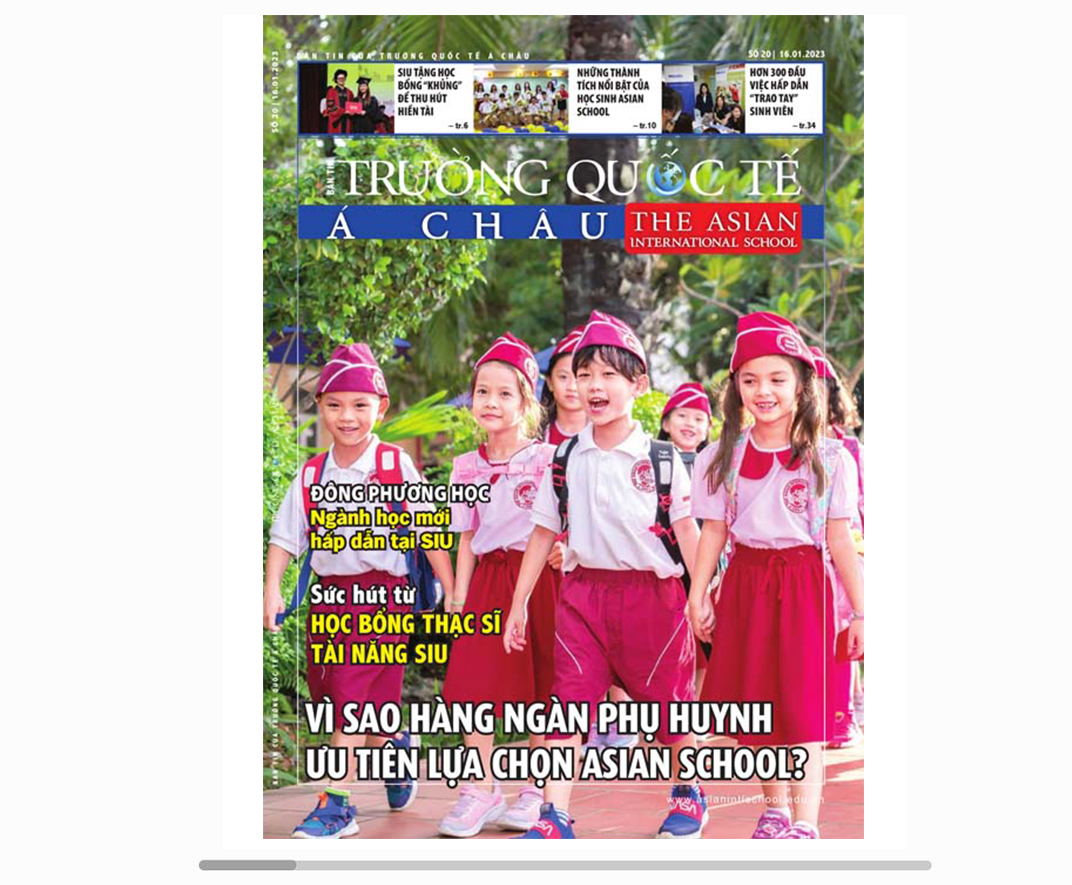 The Asian International School Newsletter - No.20