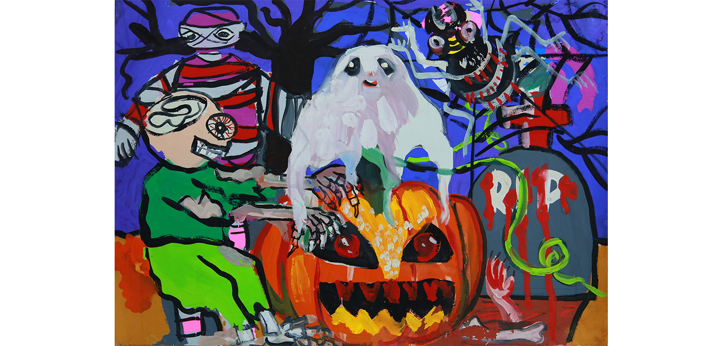 Tranh vẽ "Lễ hội Halloween 2019" - Tranh vẽ số 11