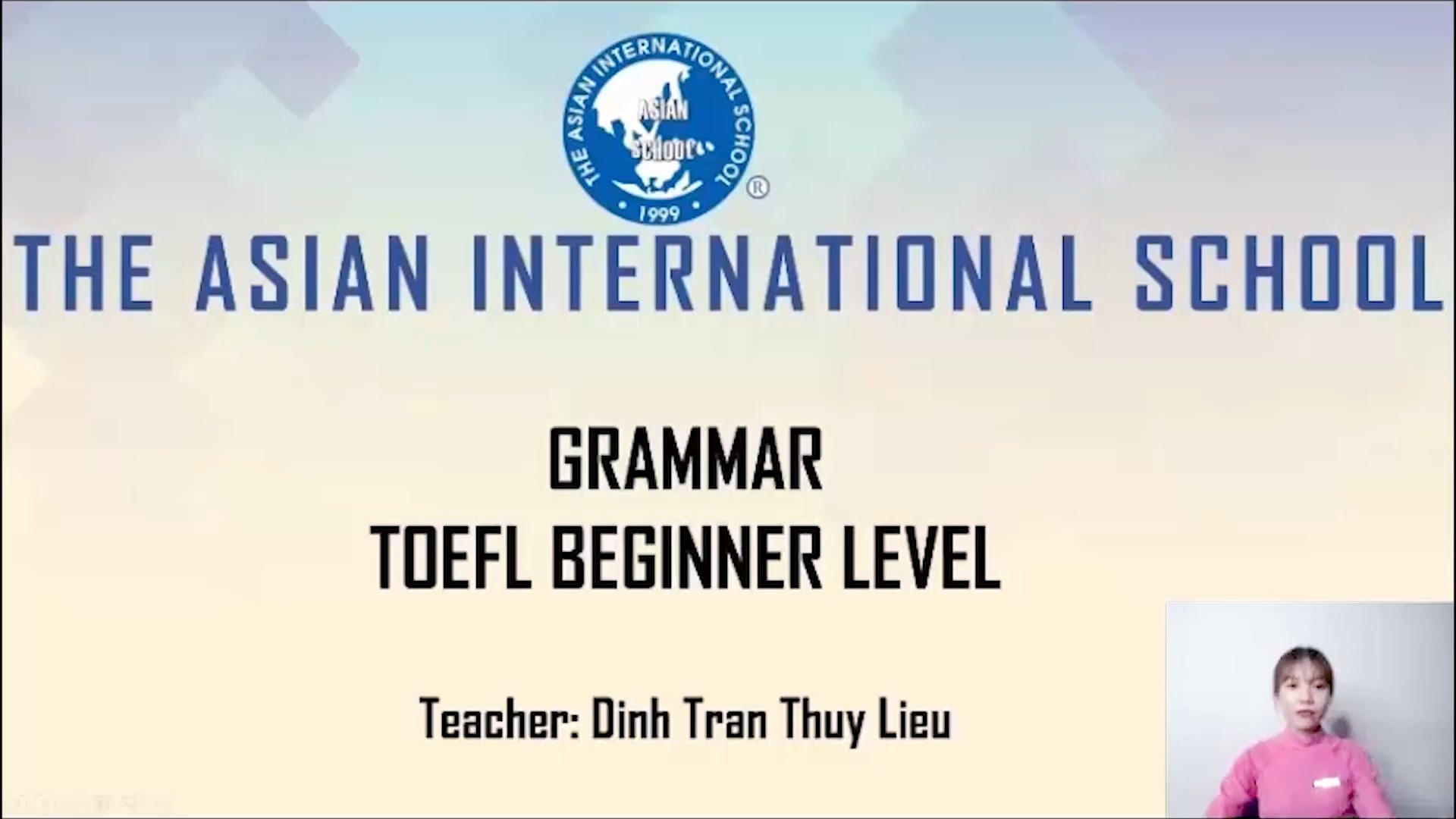 CONDITIONAL SENTENCES (Cont.) – Teacher: Ms. Dinh Tran Thuy Lieu | Grammar – Toefl Beginner level