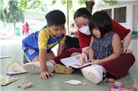 Học sinh tham gia thiện nguyện